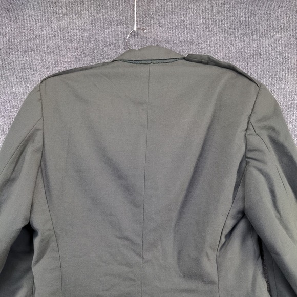 U.S. Army Men's Serge Green Coat Class 3 Type III Size 39L Dress Jacket Military - Picture 7 of 16
